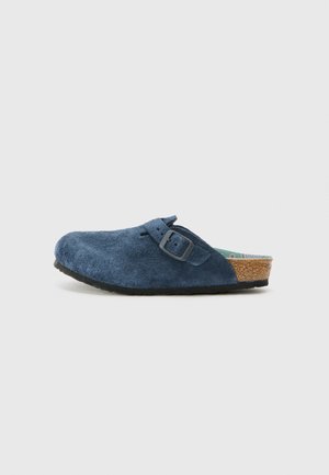 Birkenstock BOSTON LEVE VARSITY UNISEX - Matalakantaiset pistokkaat - new navy