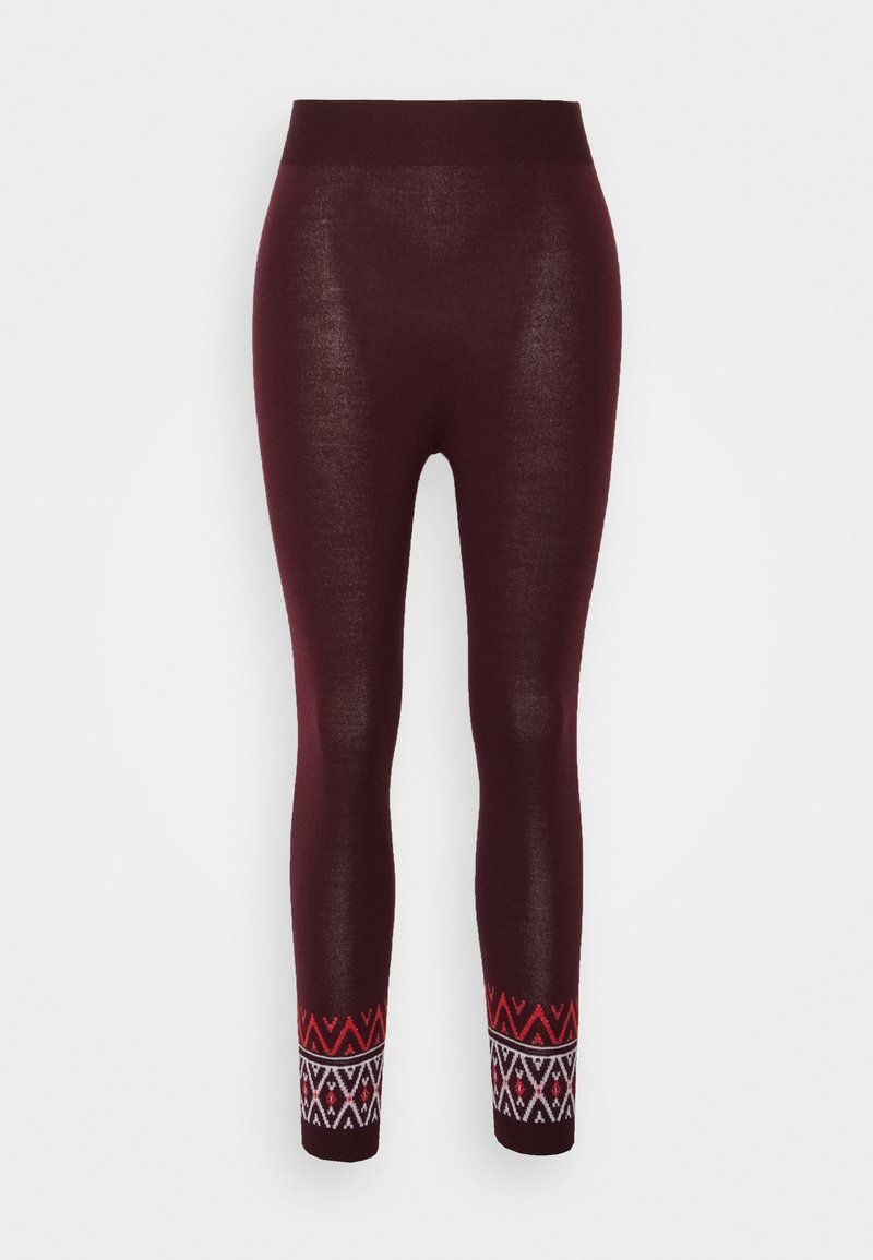 Sweaty Betty BASE LAYER 7/8 LEGGINGS Unterhose lang plum red/rot Zalando.de