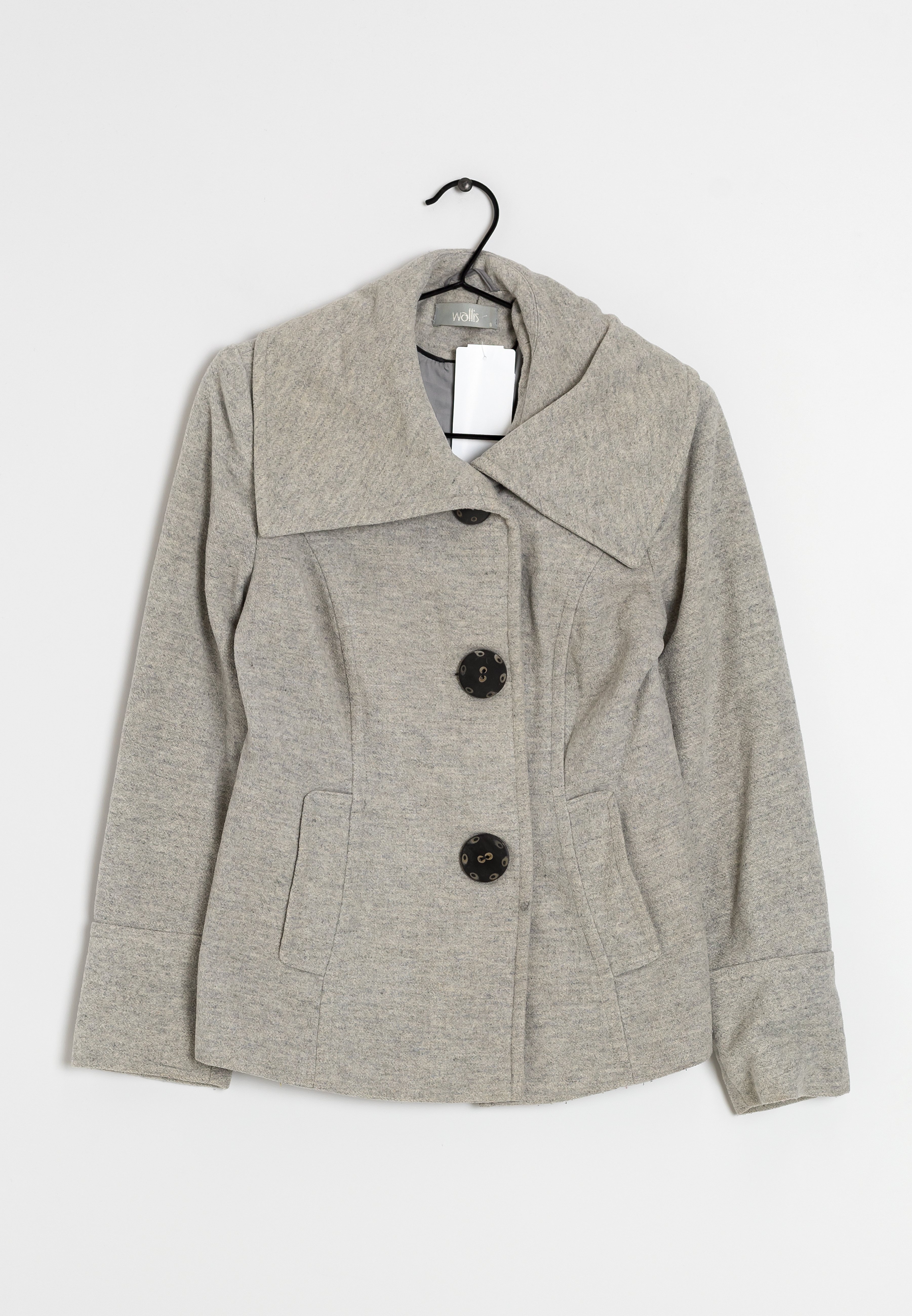 Wallis Short coat - grey - (Pre-owned 