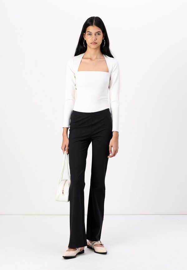 ONLWISTI PULL UP FLARED - Trousers3