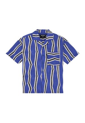 WRSTBHVR, WRSTBHVR SHIRT (BLUSE HEMD) TAVI RESORT SHIRT - Hemd - dazzling blue zig zag
