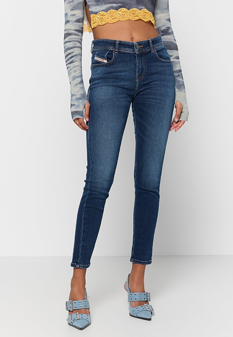 Diesel Jeans Skinny Fit donkerblauw