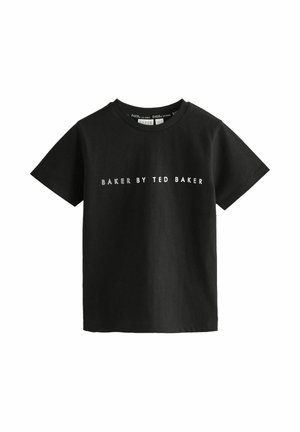 REGULAR FIT - Trükipildiga T-särk - black