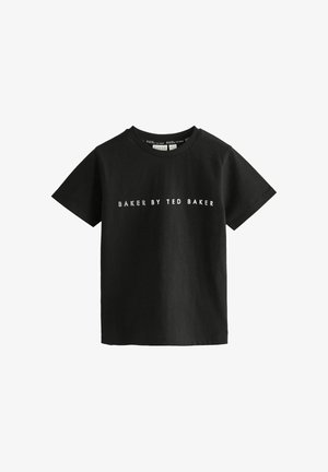 REGULAR FIT - Majica kratkih rukava s printom - black