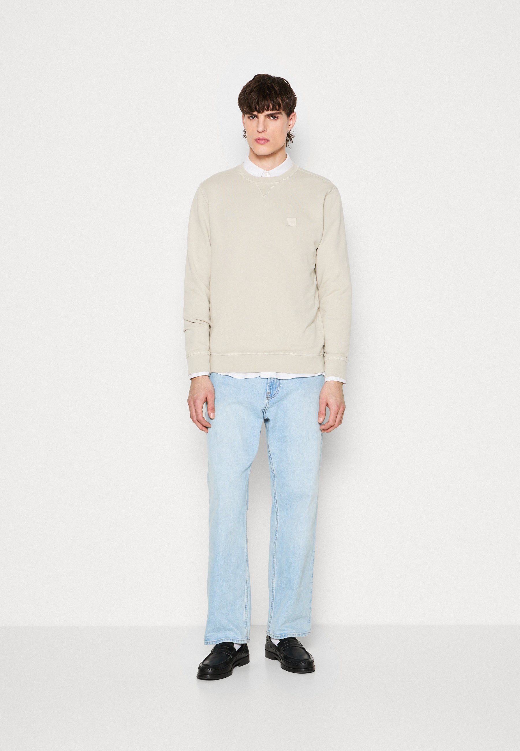 BOSS - Bluza/beżowy - Zalando.pl