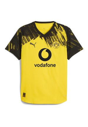 BORUSSIA DORTMUND 25/26 AUTHENTIC - Sport T-shirt - faster yellow- black