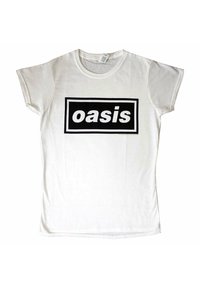 Paradiso Clothing DECCA BAND LOGO - Print T-shirt - white