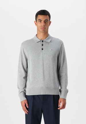 SLIM ESSENTIAL SWEATER - Hosszú ujjú felső - grey