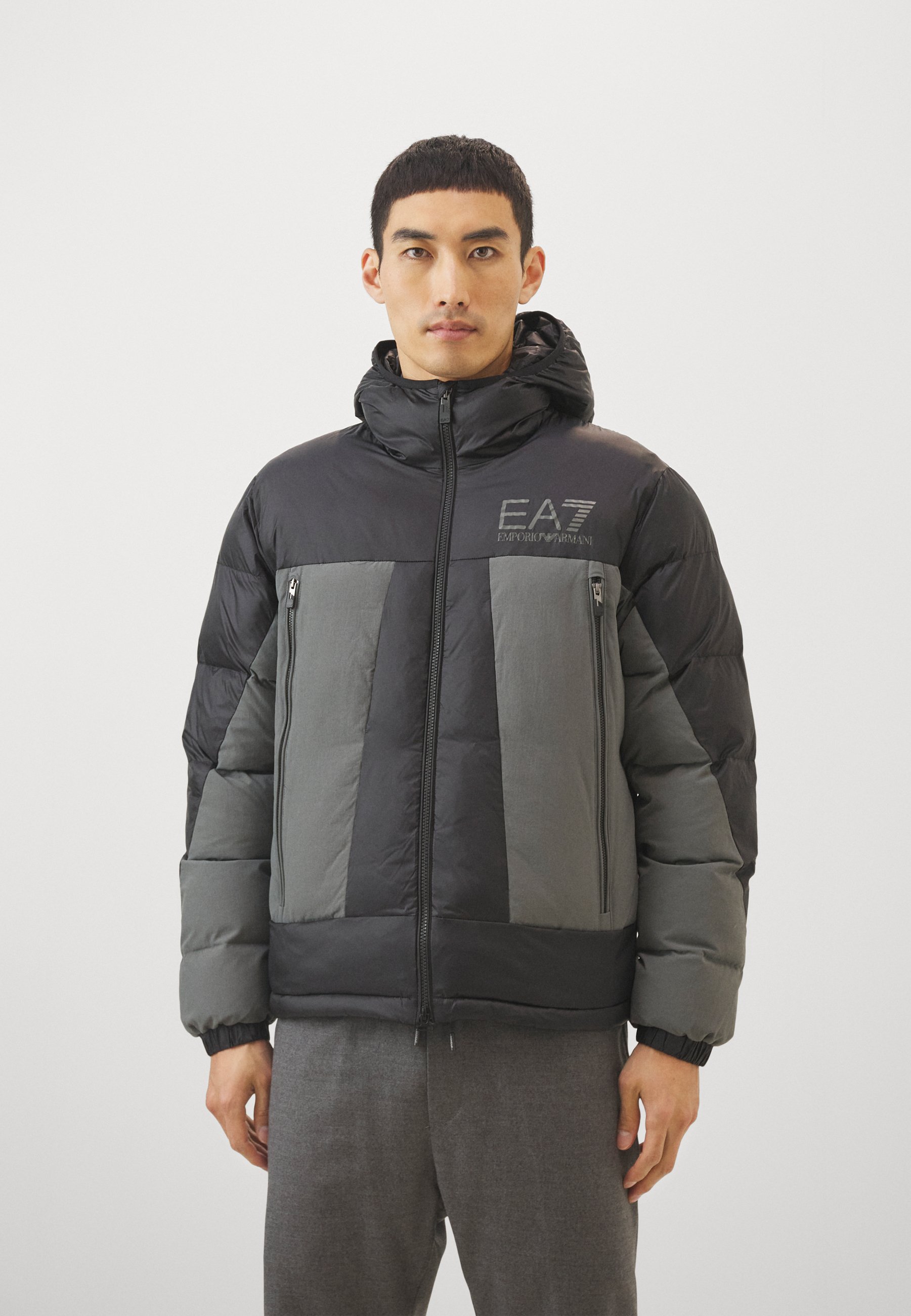 EA7 Emporio Armani BLOUSON JACKET - Žieminė striukė - nero/juoda