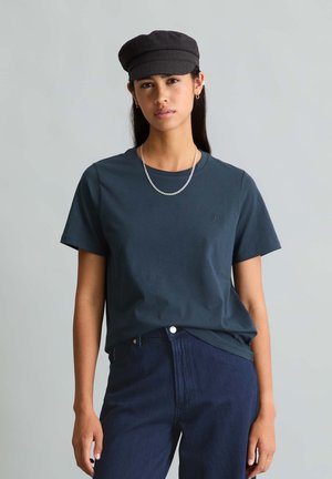 Marc O'Polo DENIM, Basic T-shirt - navy teal