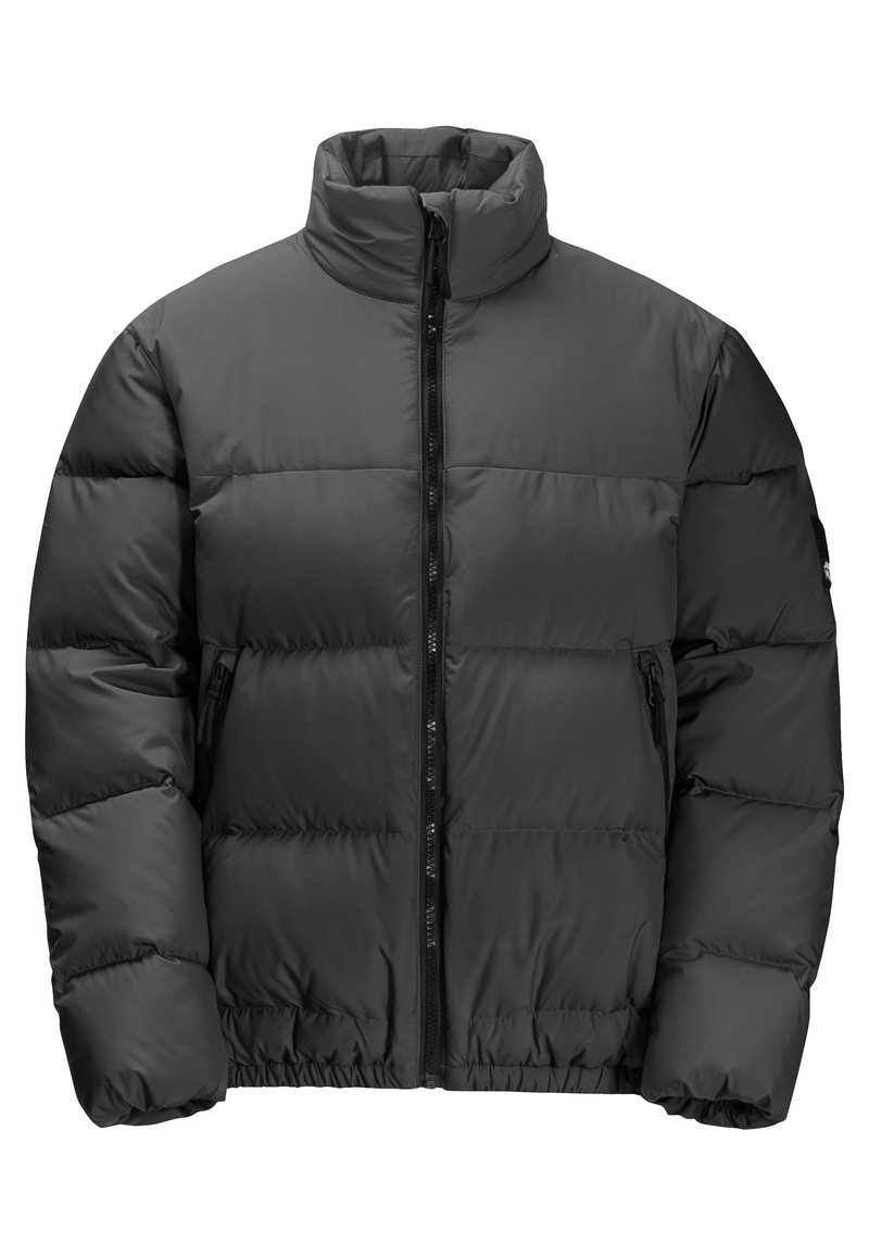 Jack Wolfskin Gewatteerde jas grijs Jack Wolfskin Gewatteerde jas grijs