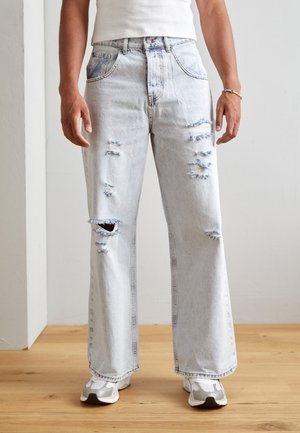Jaded London BUSTED CLOSSUS - Jean boyfriend - bleach wash