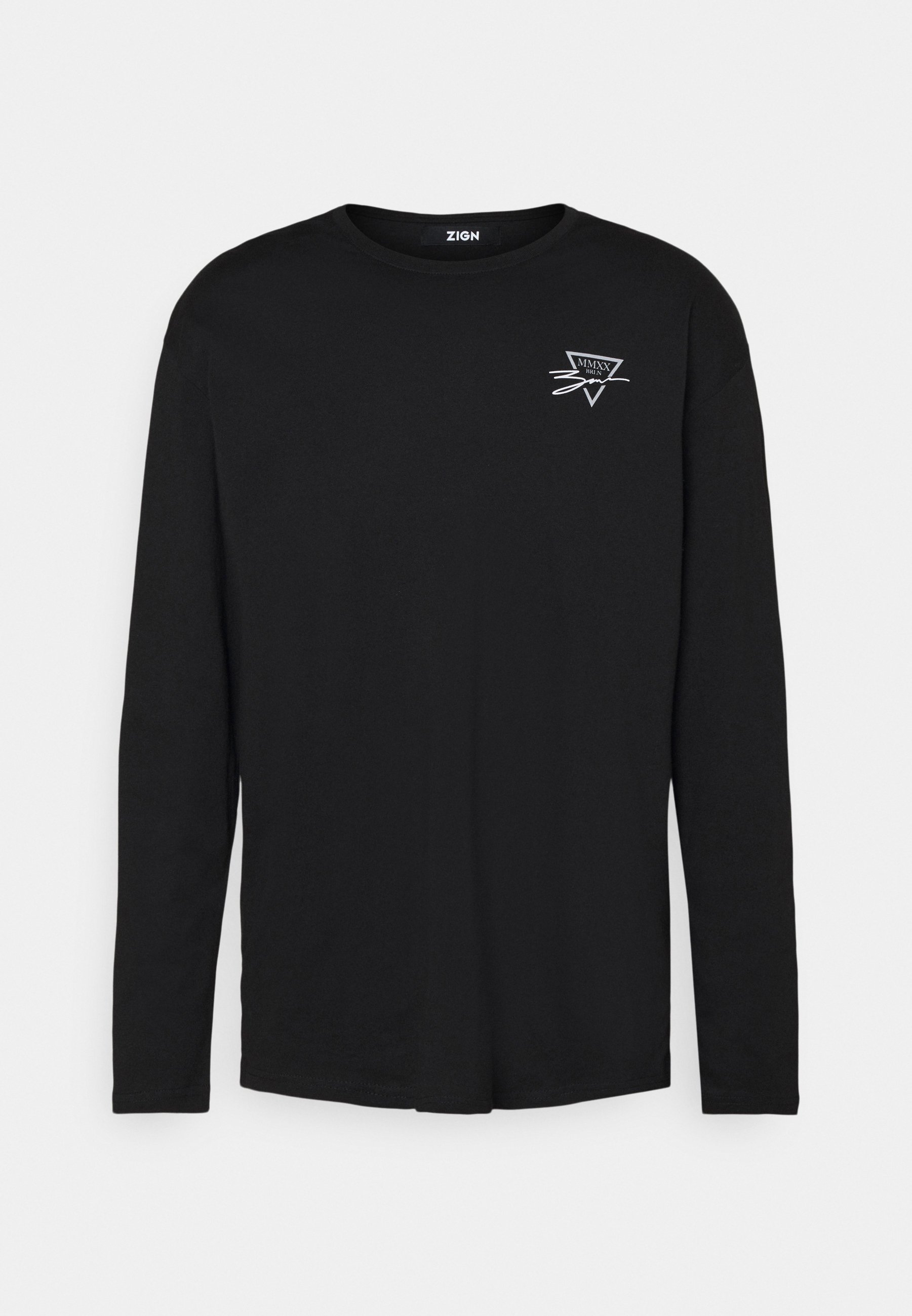 Black long-sleeve shirt