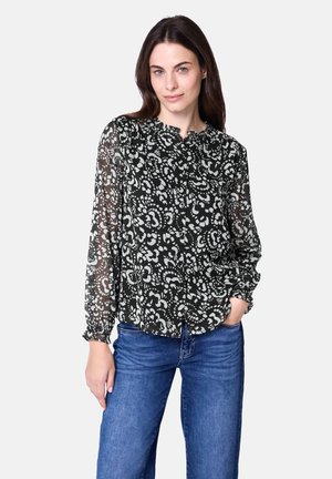 Hemdbluse - schwarz