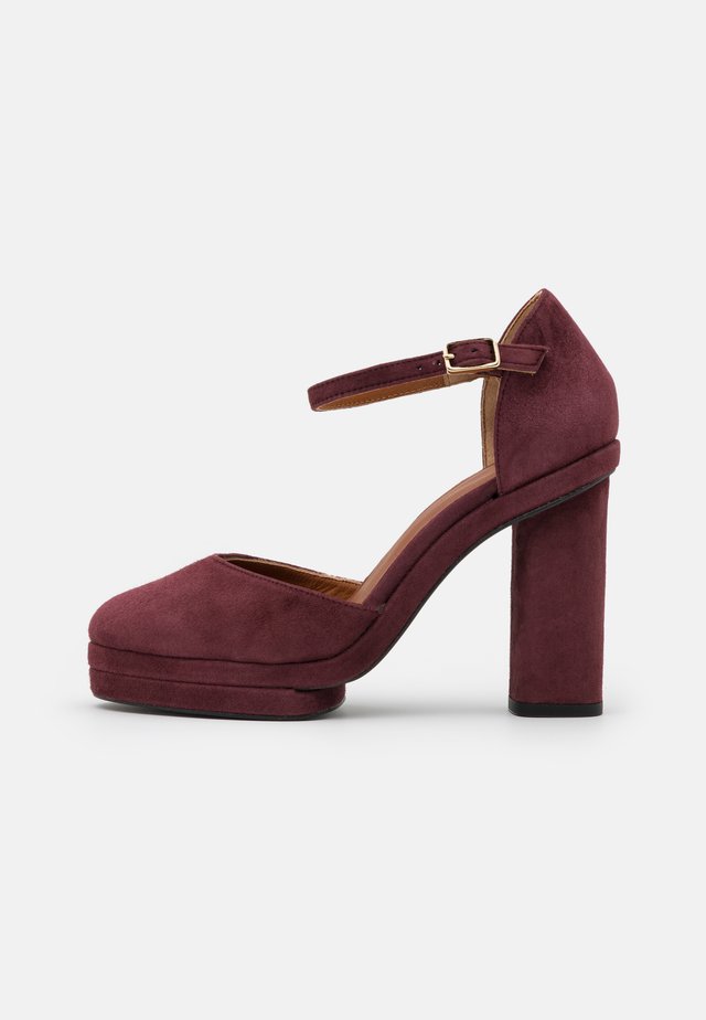 CHARLOTTE - Zapatos altos - burdeos