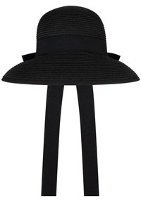 STRANDHUT MIT SCHLEIFE - Hut - schwarz