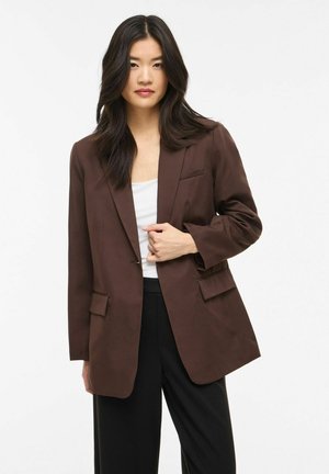 VIMOREJA EINREIHIGER - Kratek plašč - coffee bean