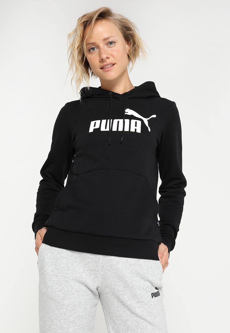 puma ess logo hoody