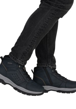 Rieker Bottines à lacets - blau