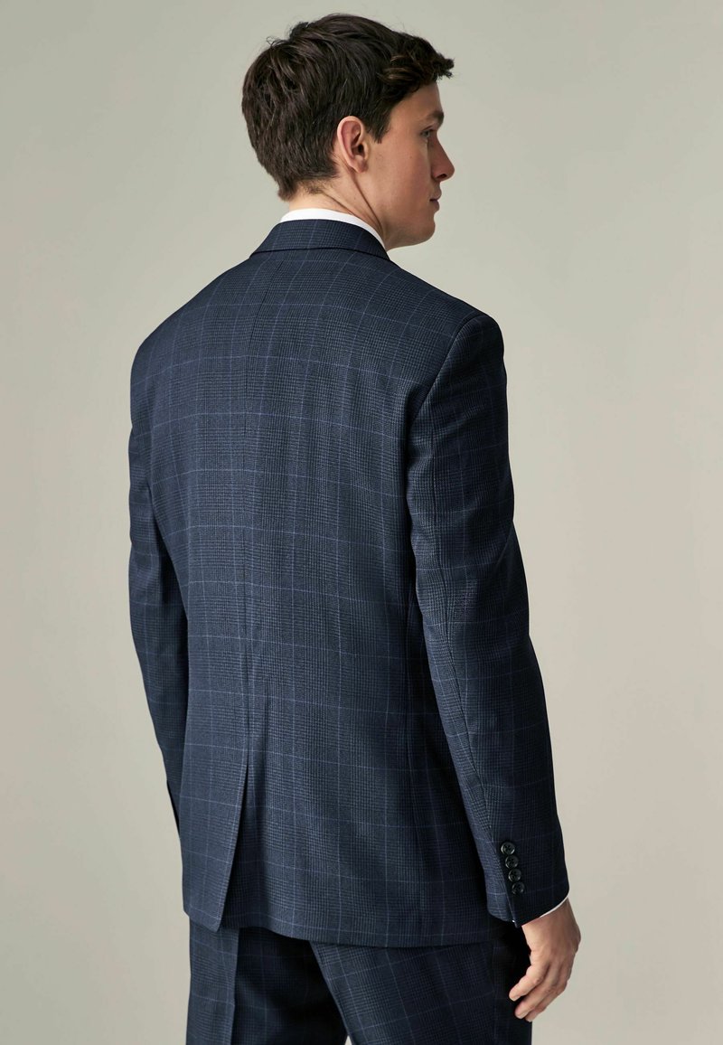 Next REGULAR FIT - PRINCE OF WALES CHECK - Suit jacket - navy blue blue