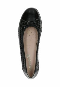 Caprice Balerinos stiliaus laivutės - black croco
