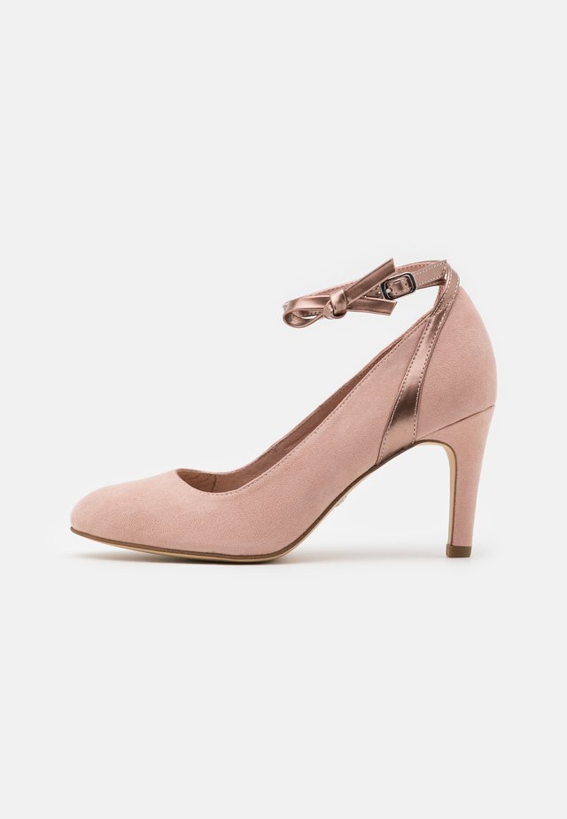 Pumps - rose metallic