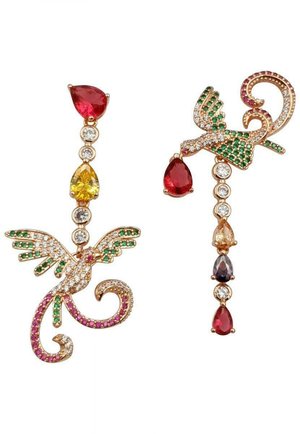 BIRDS - Orecchini - multicolor & gold
