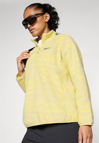 Jack Wolfskin BIG SKY  - Fleece jumper - lemon ice