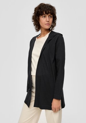 s.Oliver MIT KAPUZE - Vest - schwarz
