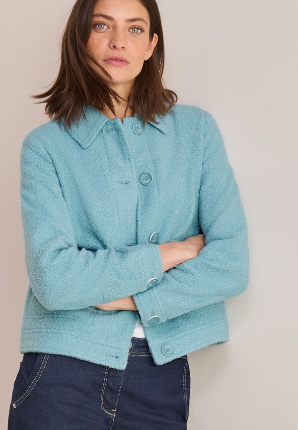 OPTIK - Fleecejacke - grün