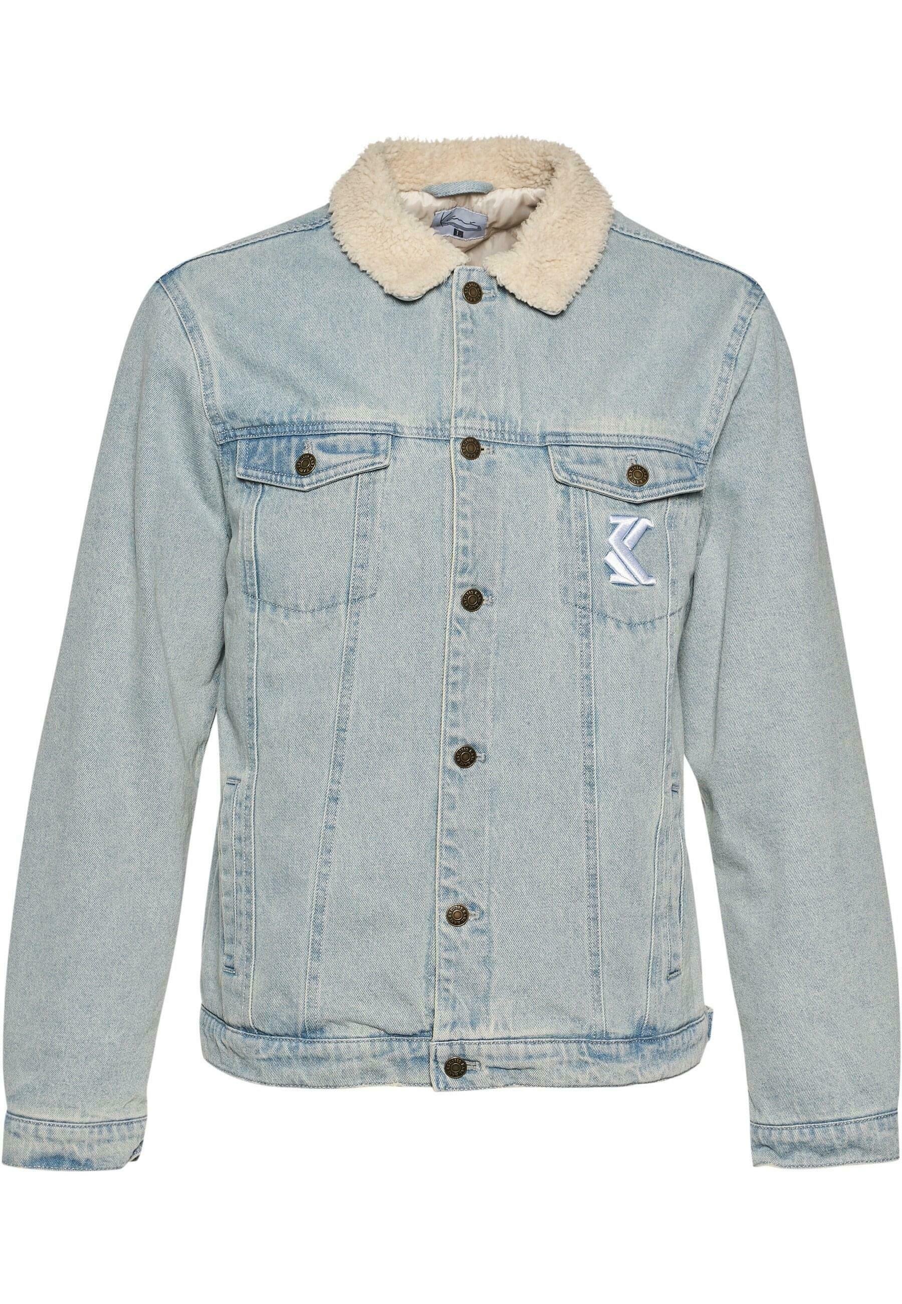 KARL KANI◆OG Denim Trucker Jacket [light dirty blue] Karl Kani OGDENIM TRUCKER - Denim jacket - light dirty blue