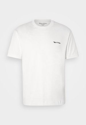 Marc O'Polo EXCLUSIVE SHORT SLEEVE - Print T-shirt - egg white