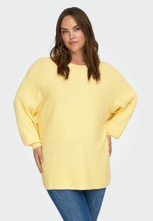 CARNEW ADALINE - Pullover - pastel yellow