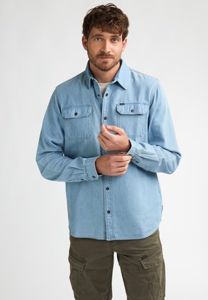 REGULAR  VERTEX - Hemd - light indigo