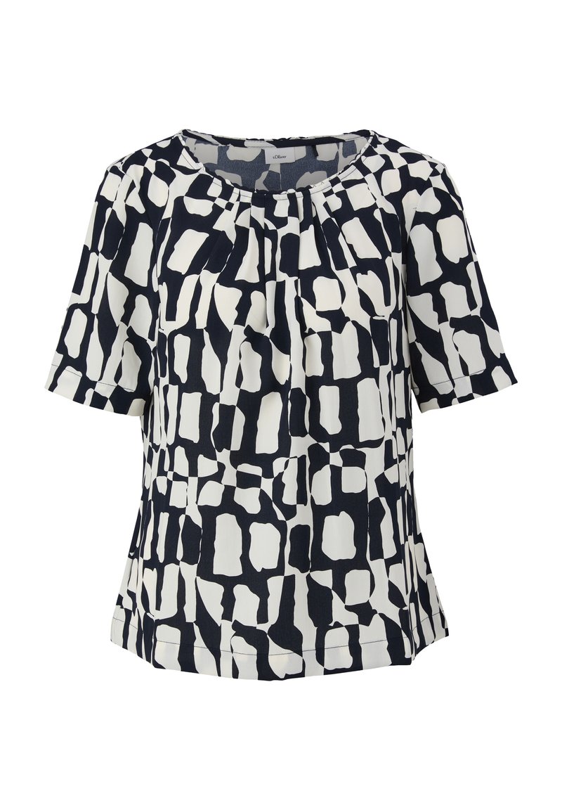 s.Oliver BLACK LABEL Blouse donkerblauw
