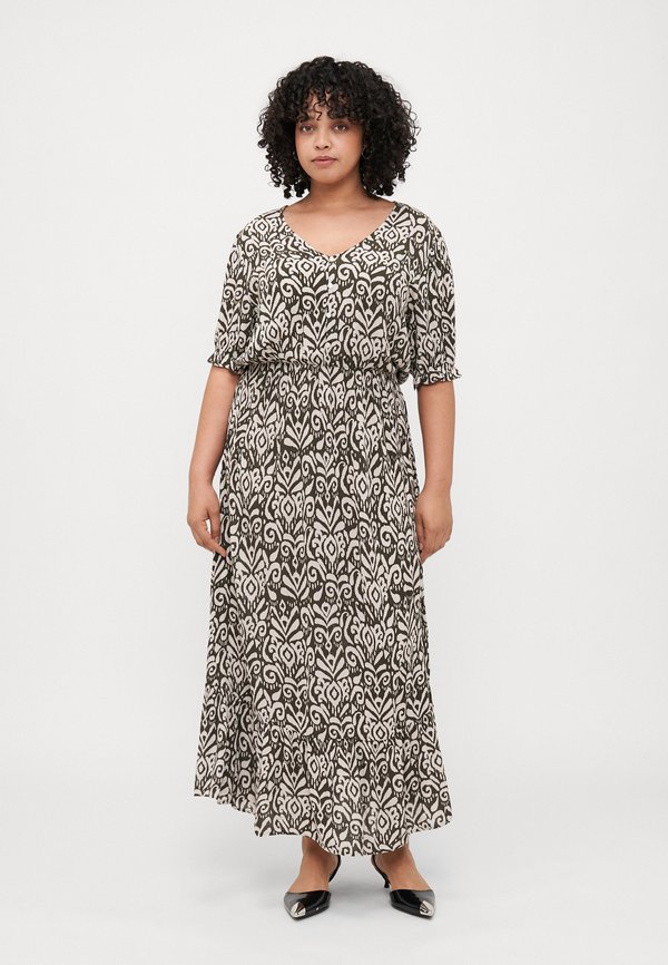 CARCHIANTI LONG - Blusenkleid - tarmac