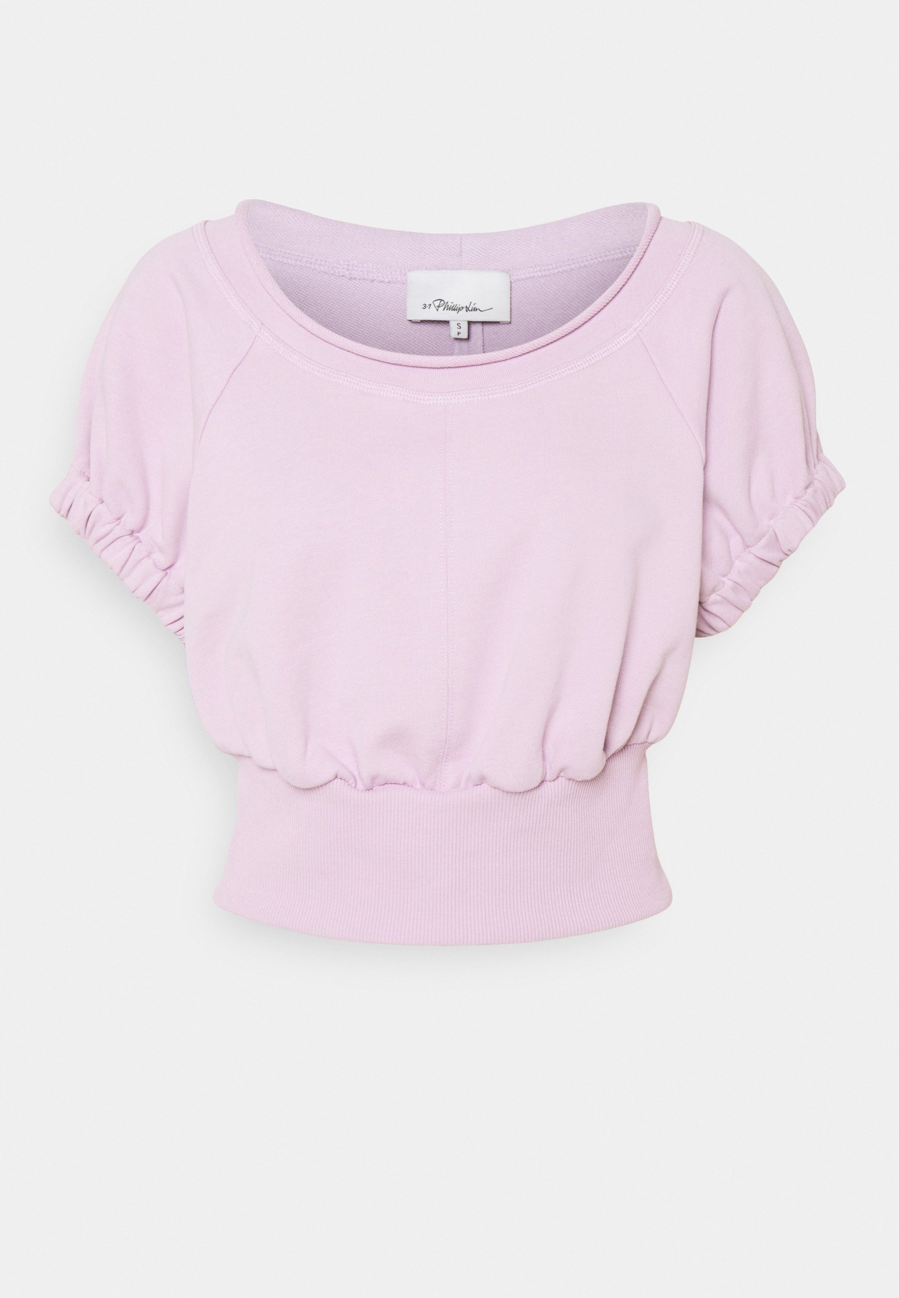 Women SHIRRED BALLERINA NECK FRENCH TERRY - Sweatshirt Women SHIRRED BALLERINA NECK FRENCH TERRY - Sweatshirt