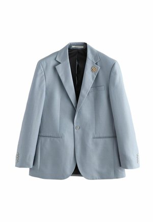 Next, REGULAR FIT - LOOSE FIT SUIT JACKET WITH BROOCH . - Sacou de costum - light blue