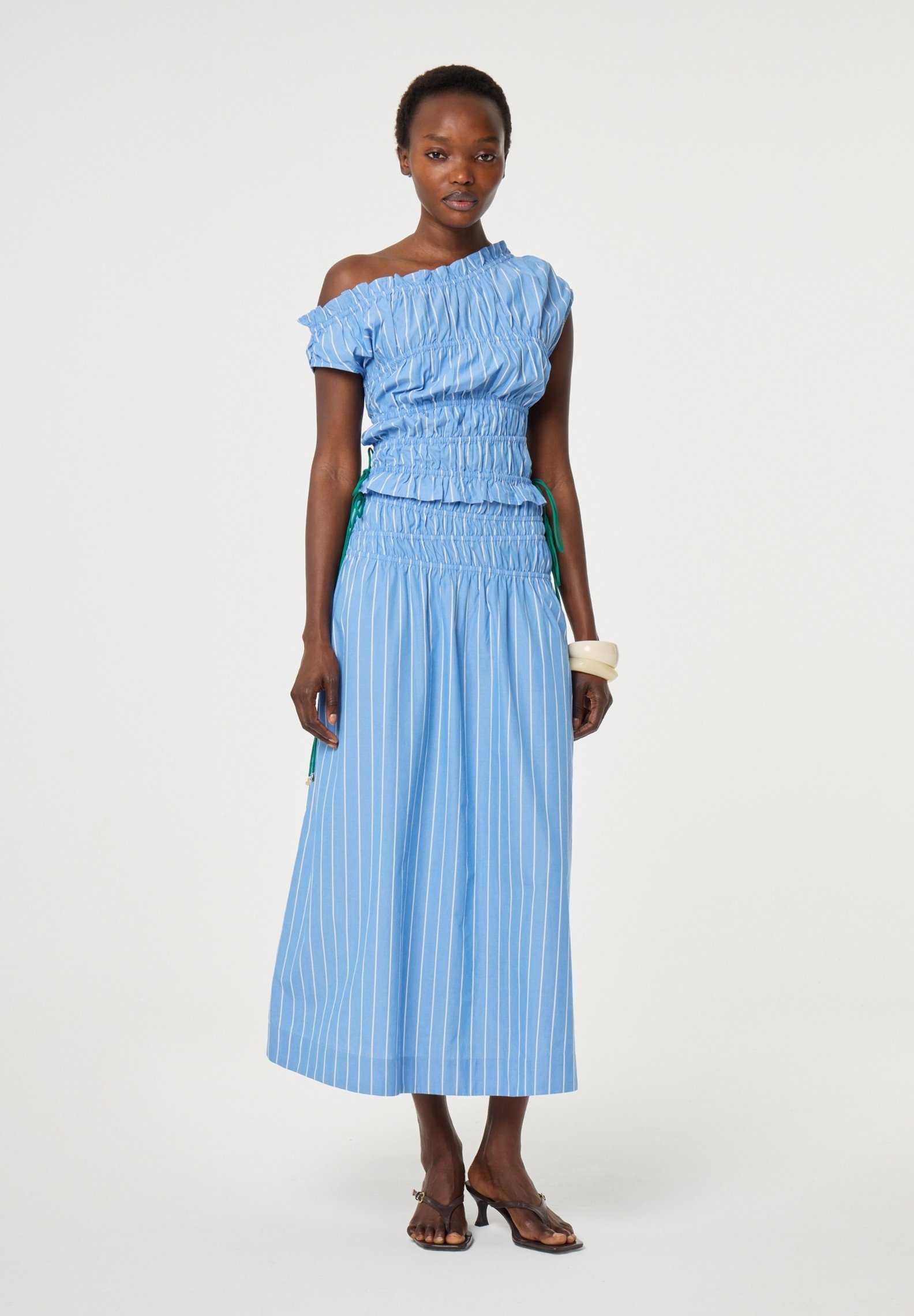 Fabienne Chapot YOKO - A-line skirt - blue - Zalando