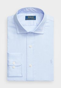 CUSTOM FIT GINGHAM POPLIN SHIRT - Shirt - blue/white