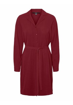 Vero Moda Robe chemise - bordeaux
