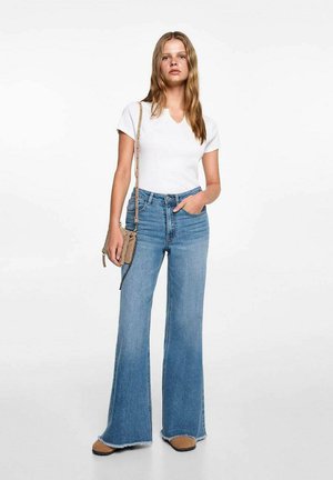 Mango Kids Trapezaste traperice - blue
