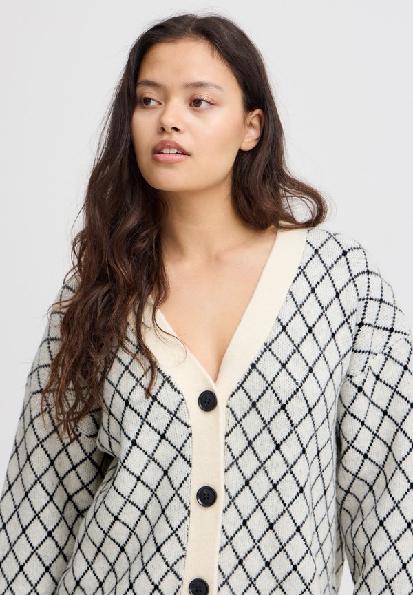 IHALVINO - Cardigan - cloud dancer4