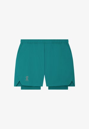 On, TRAIN 2-IN-1 SHORTS - Pantalon de survêtement - abyss