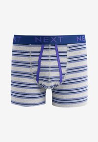 Next 4 PACK - Boxers - grey colour pop stripe