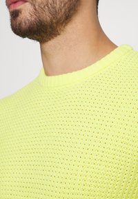 Jack & Jones JCODALTON CREW NECK - Camisola - celandine