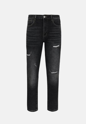 Pier One, Džíny Slim Fit - black wash