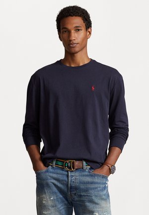 Polo Ralph Lauren CLASSIC FIT JERSEY LONG SLEEVE T SHIRT - Long sleeved top - dark blue