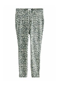 Next CROPPED - Kitsa lõikega teksad - leopard