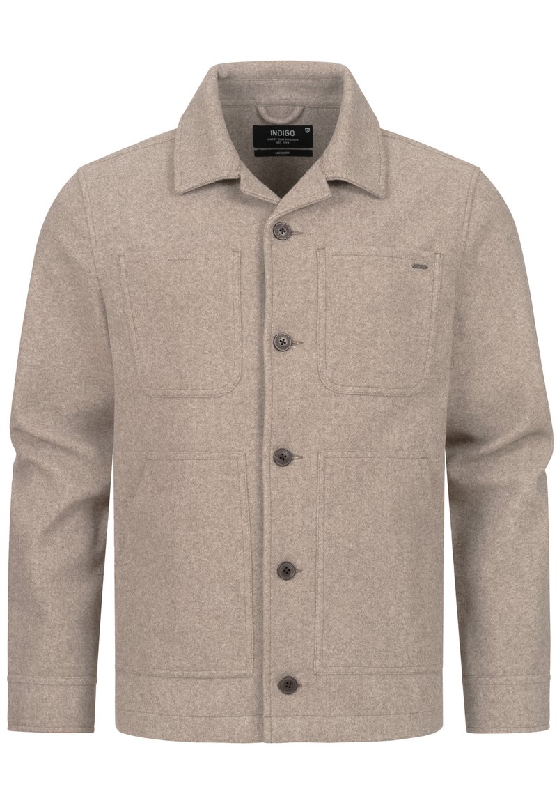 INDICODE JEANS Jas okergeel